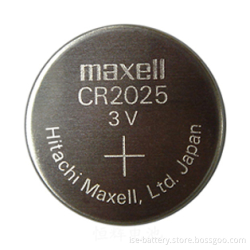 Maxell Brand Cr2025 Coin Batteries/Button Cell